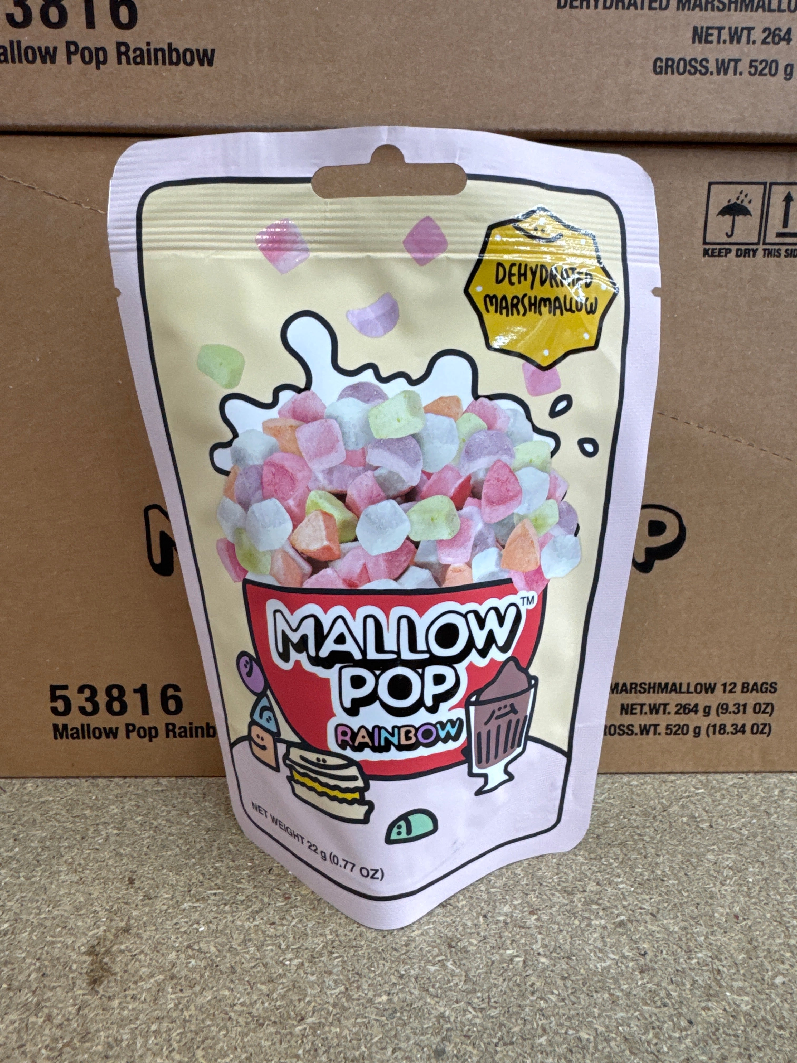 Mallow pop rainbow 12x22g