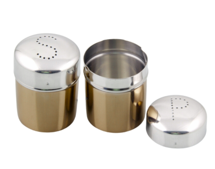 Peper en Zout stel goud zilver