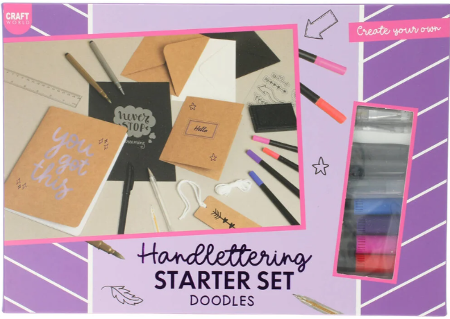 Craft Sensations Doodles Handlettering Set