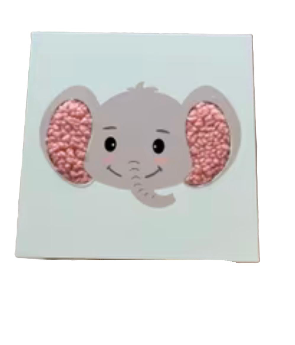 Opbergdoos olifant blauw