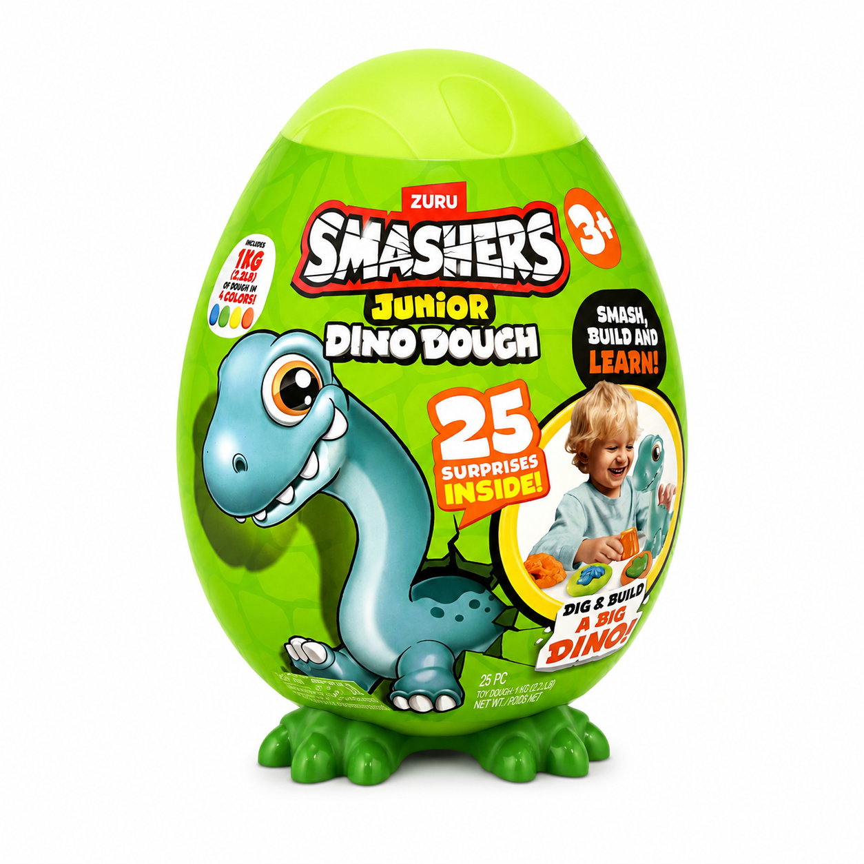 Dino Dig Groot ei - 29cm - T-rex