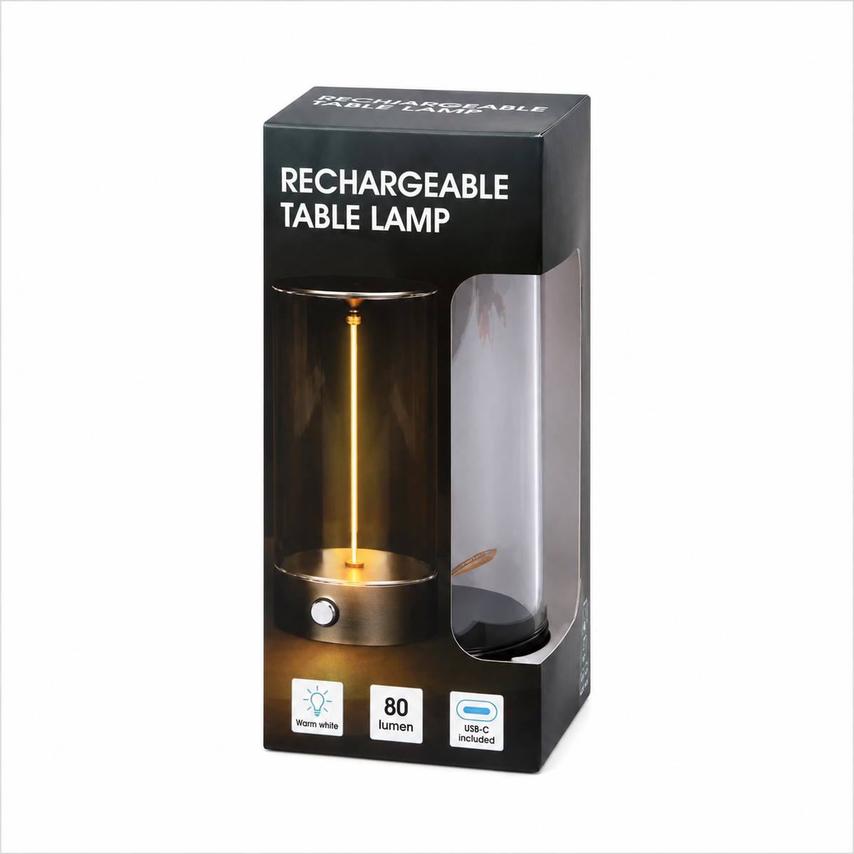 Oplaadbare tafellamp USB-C