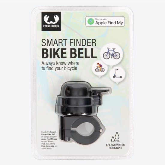 Fietsbel inclusief GPS tracker en batterij (for iOS) - air tag