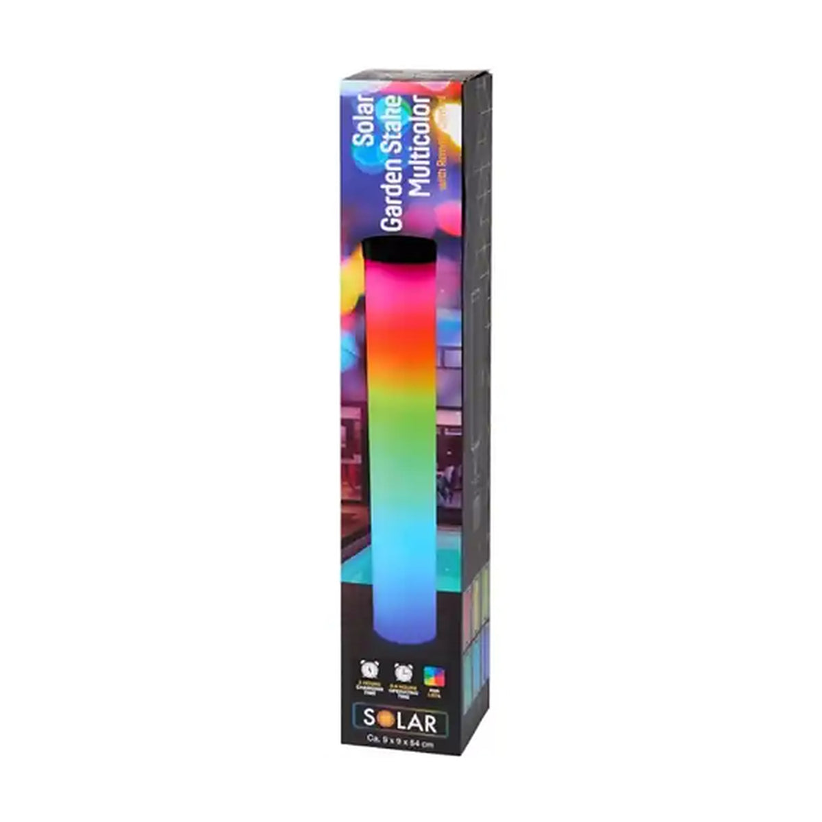 Solarlamp met RGB-leds, 64 cm