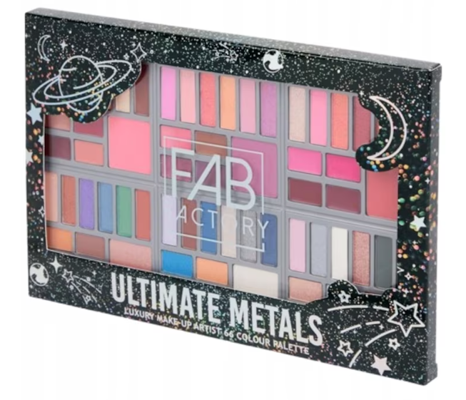 Make-up Palette, 66 kleuren, oogschaduw, lippenstift, blush