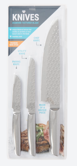 KNIVES Diamond 3-delig chef Messenset