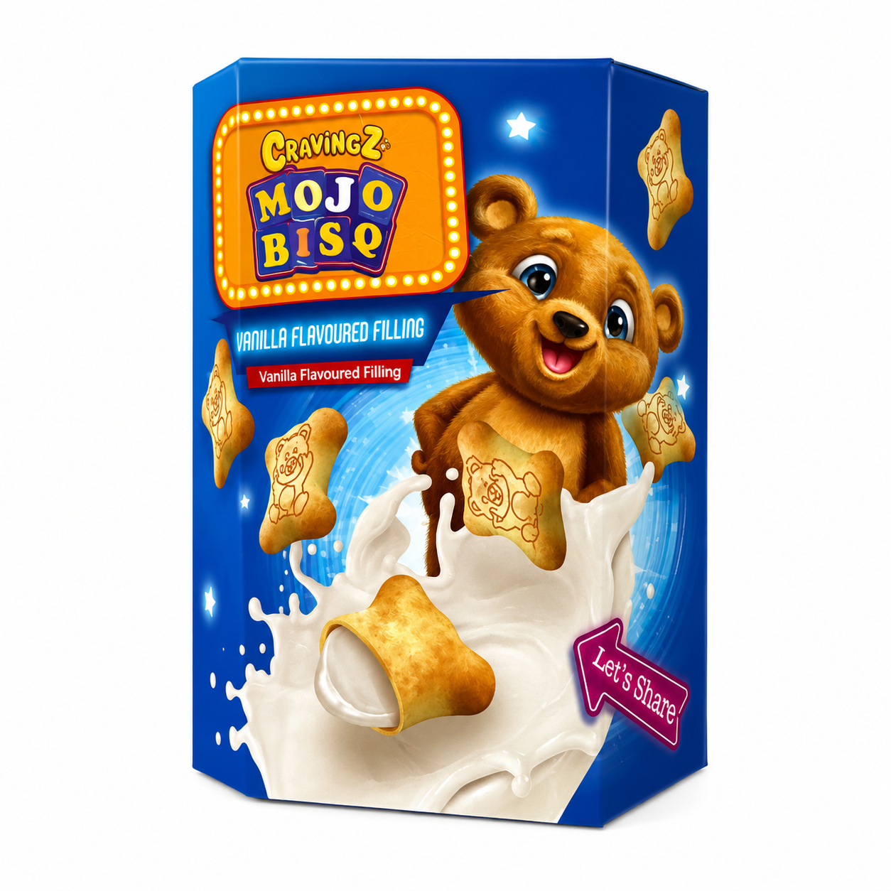 Mojo met melk vulling 24x40g