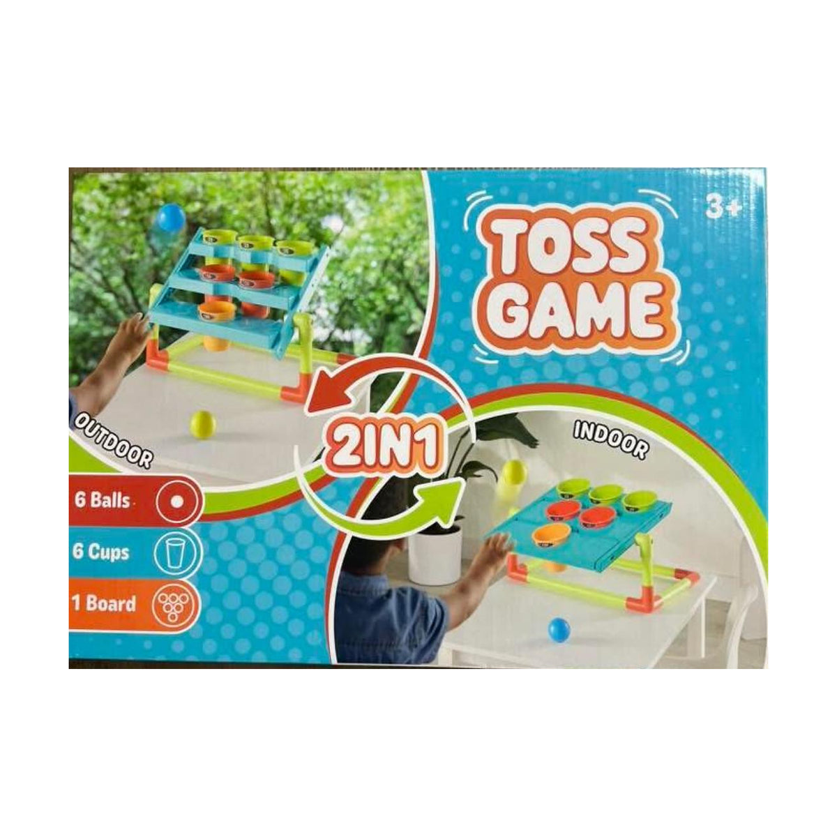 TOSS GAME bekergooispel