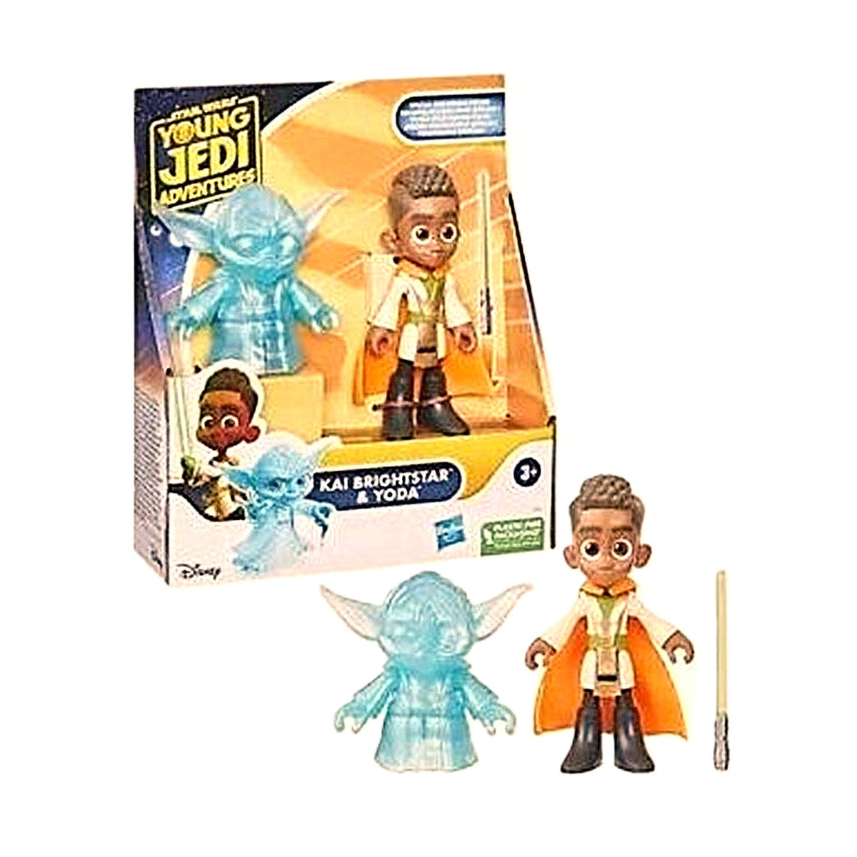Star Wars Jedi Preschool Kai Brightstar & Yoda