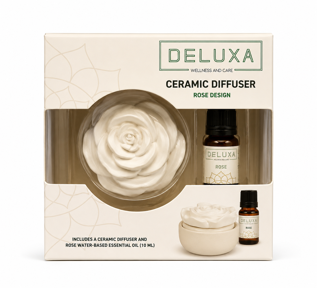 DELUXA keramische diffuser lotus