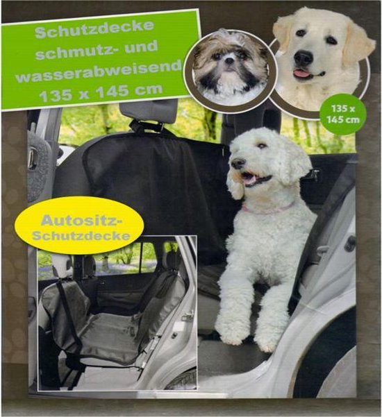 Auto beschermhoes voor honden - 135 x 145 cm