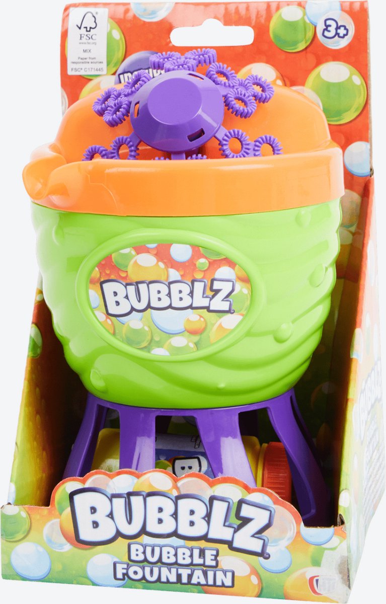 Bellenblaasfontein set 50 ml + 100 liter bubbles