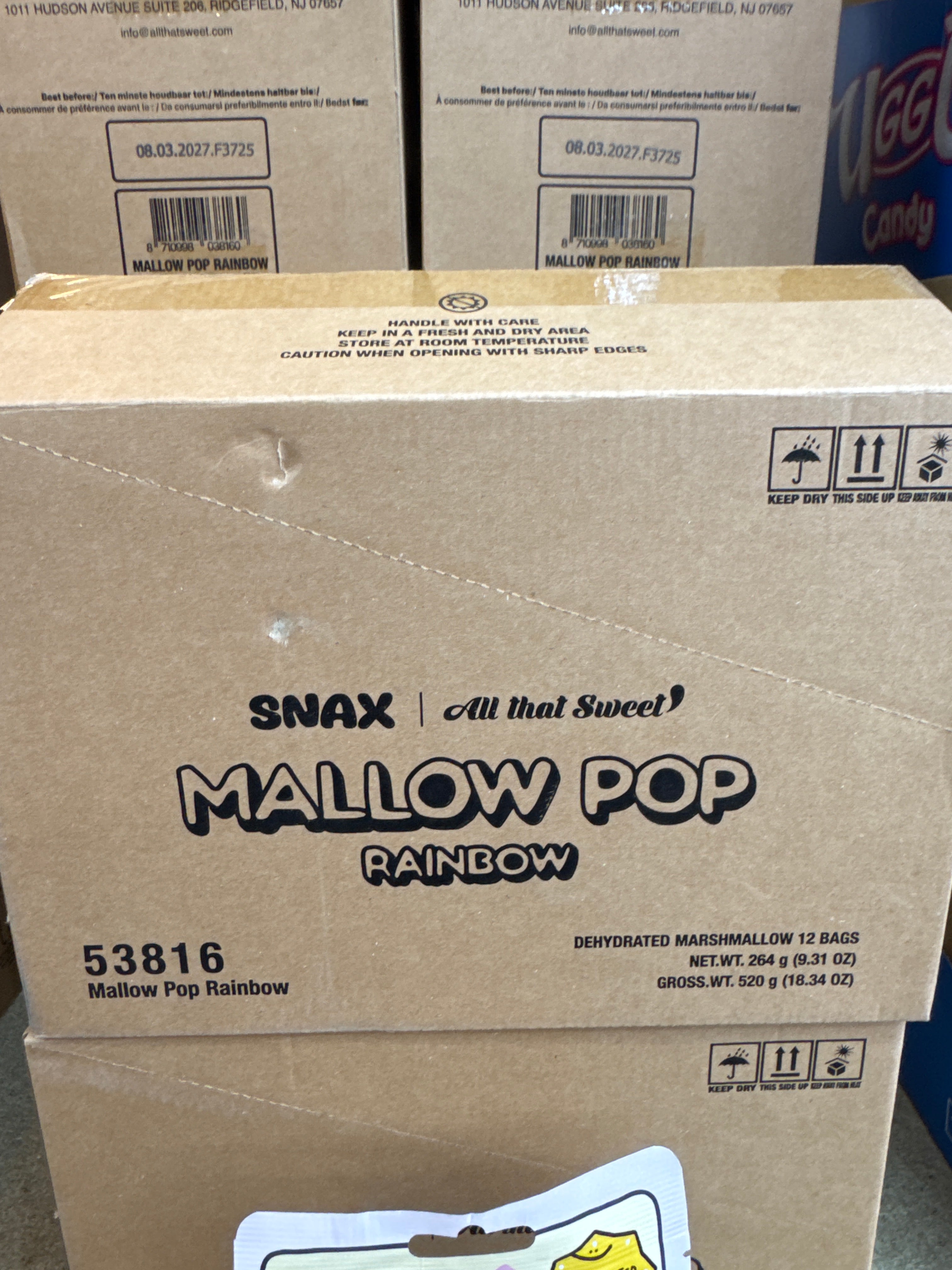 Mallow pop rainbow 12x22g