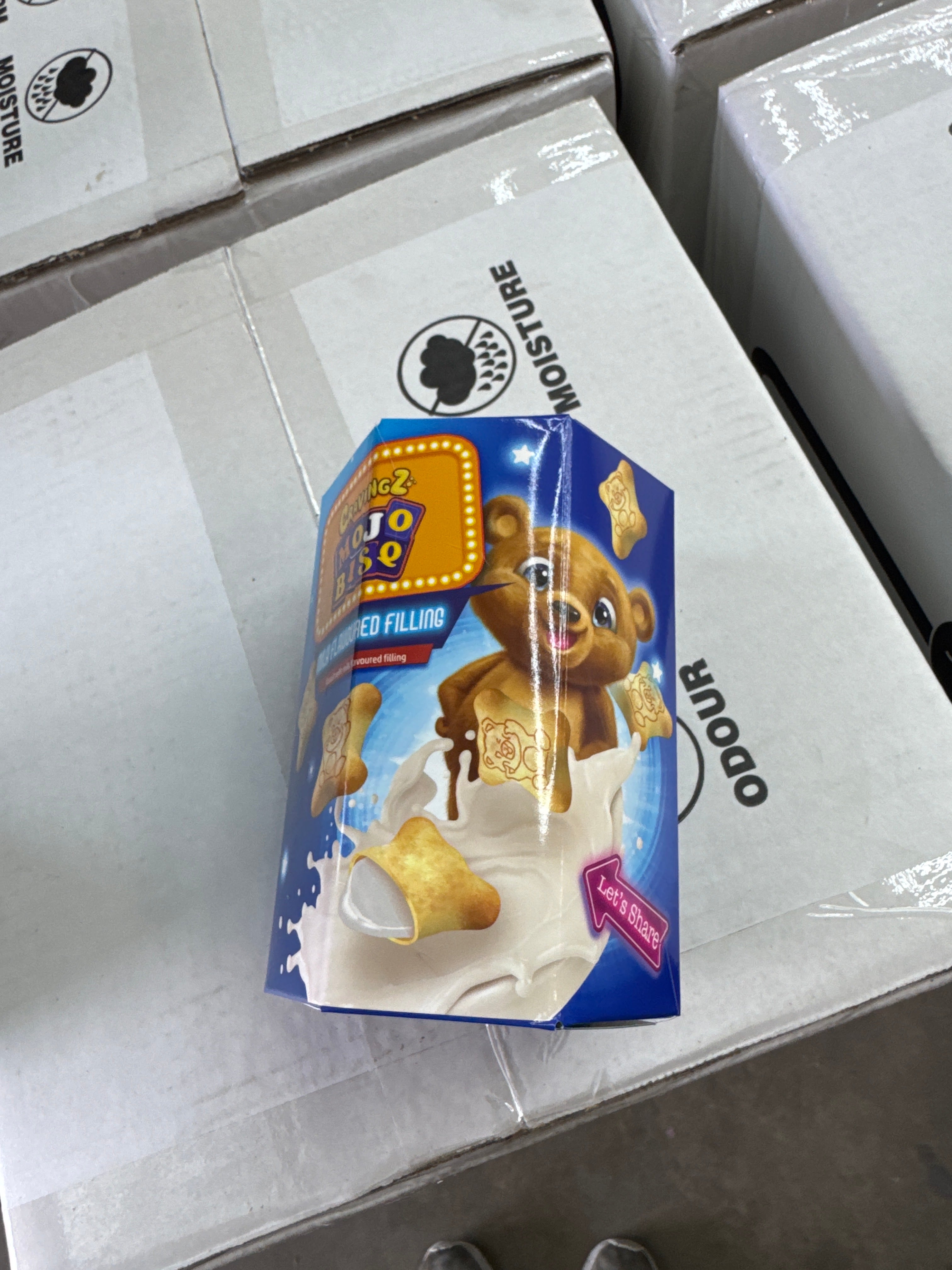 Mojo bisq (milk flavoured filling) 24x40g