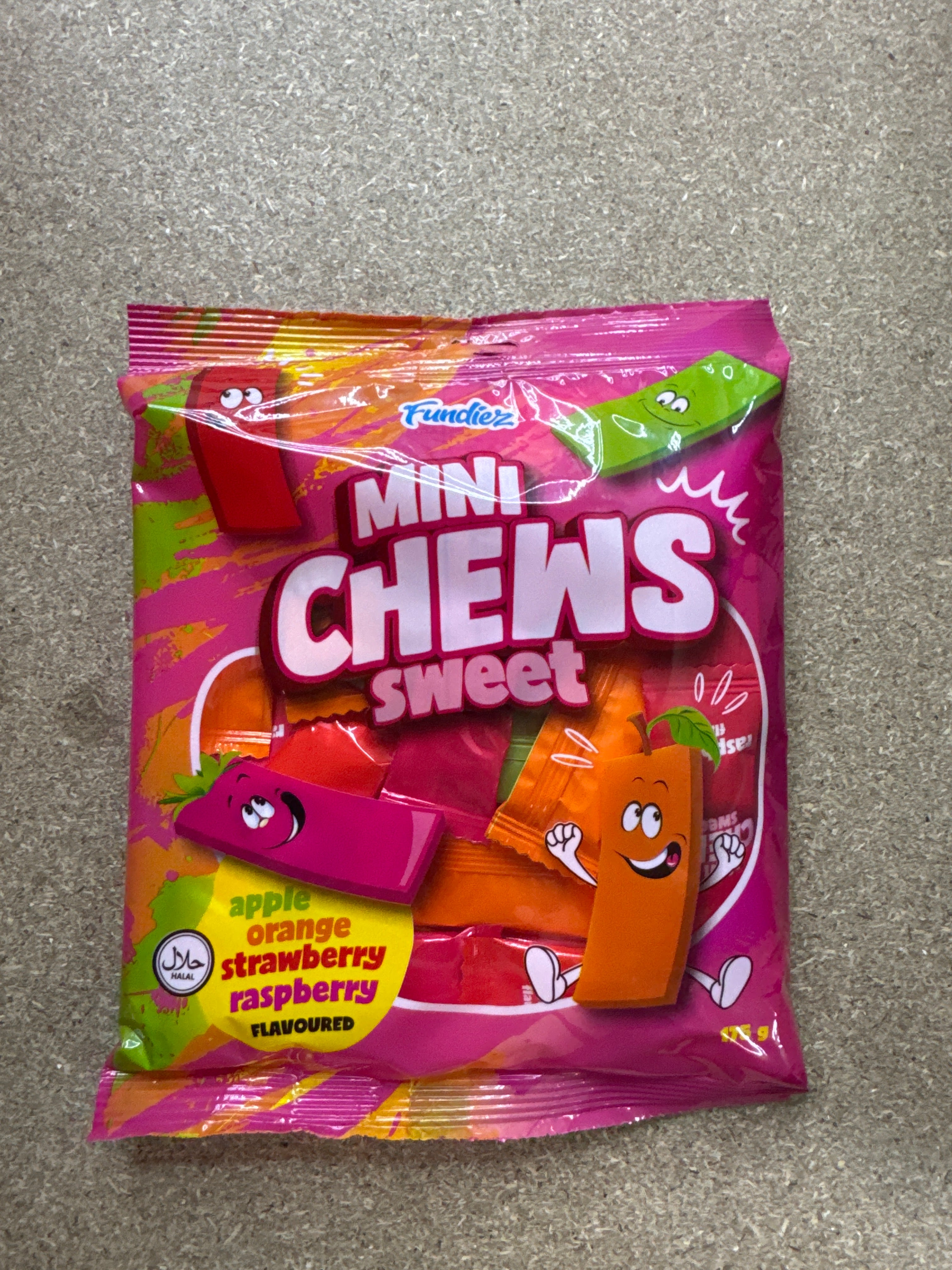 Fundiez mini chews sweet 24x175g