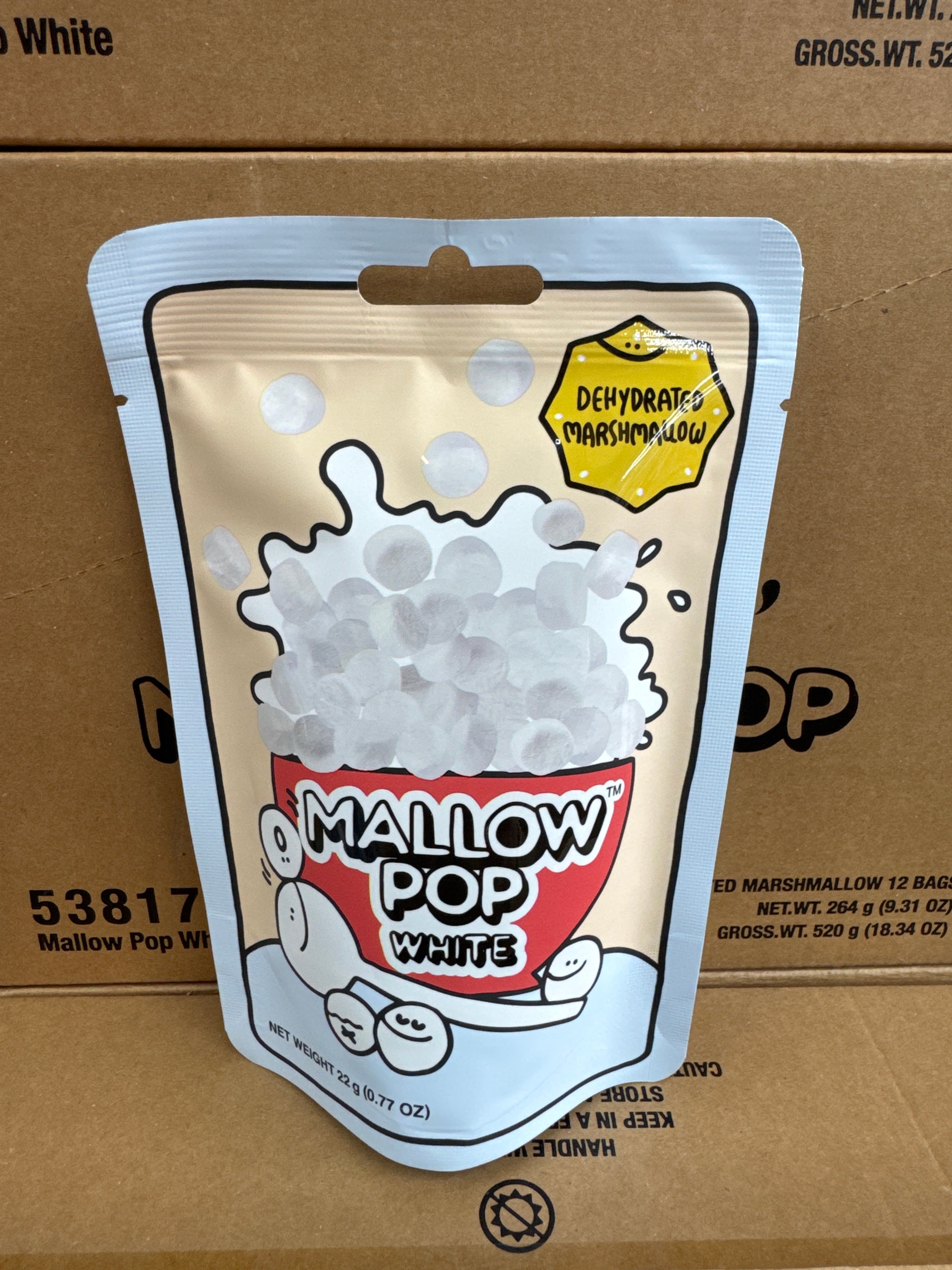 Mallow pop white 12x22g