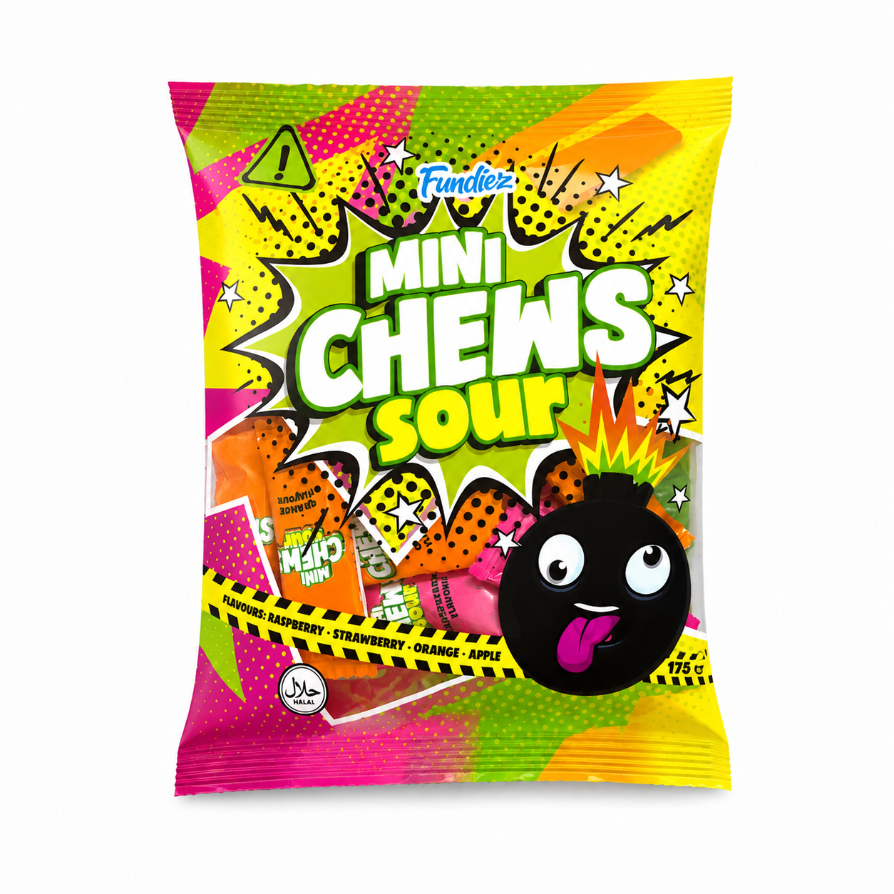 Fundiez mini chews sour 24x175g