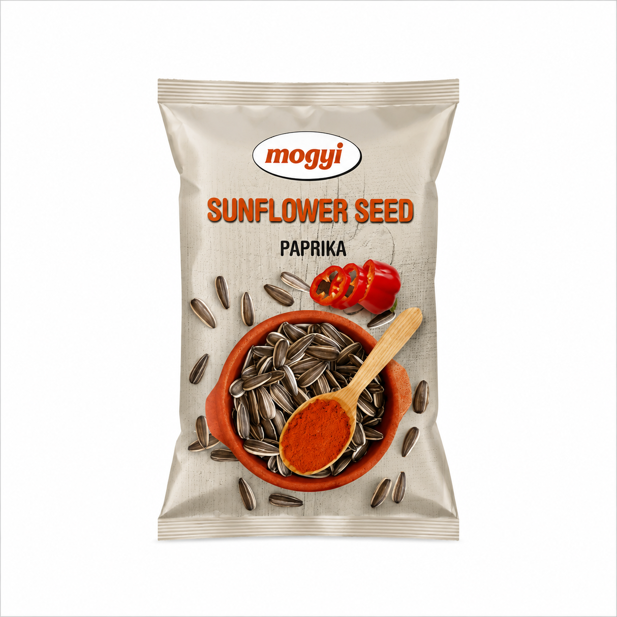 Zonnebloempitten paprika 16x140g