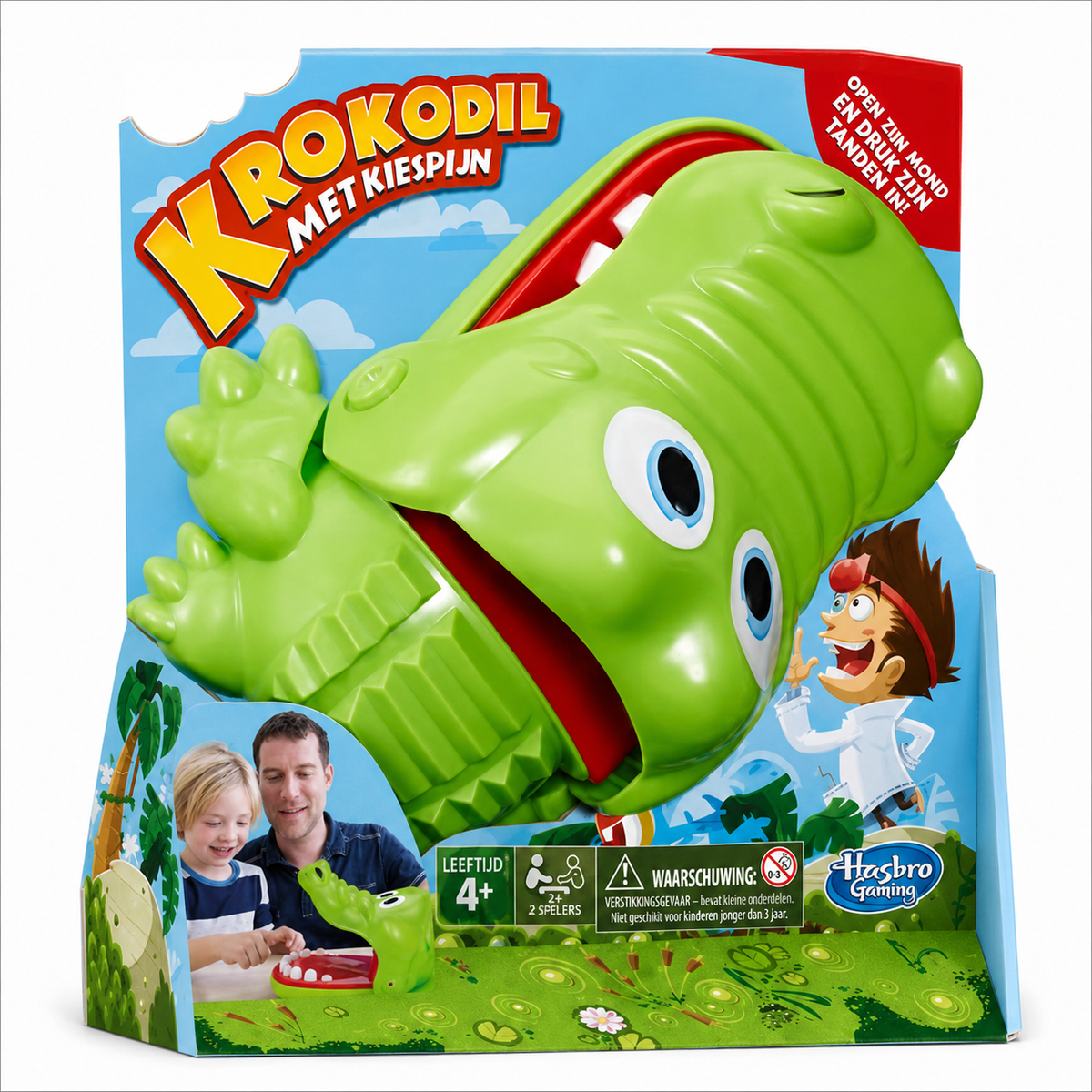 Krokodil met Kiespijn - Actiespel