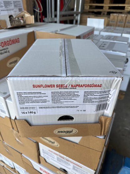 Sunflower seeds (paprika) 16x140g