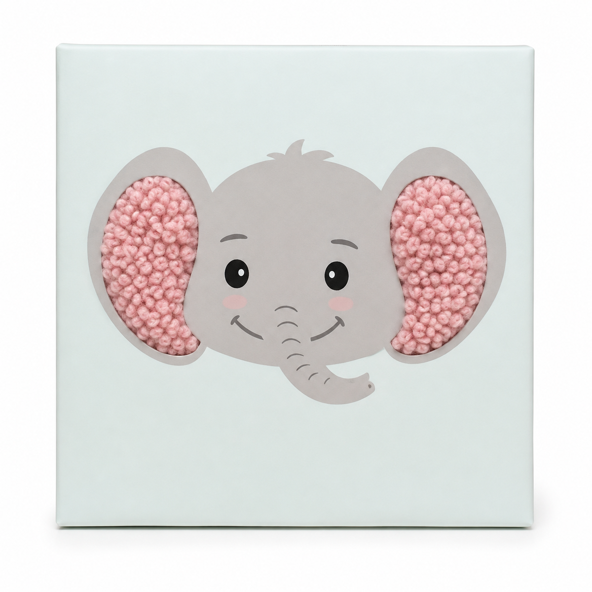 Opbergdoos olifant blauw