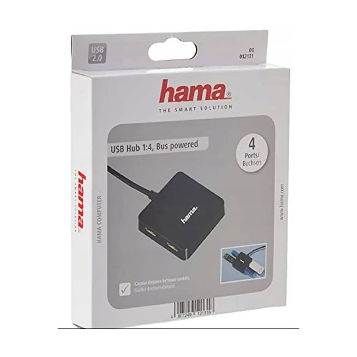 USB-hub met 4 poorten