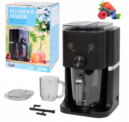 Sorbet- en cocktailmachine – zwart, 1,1L