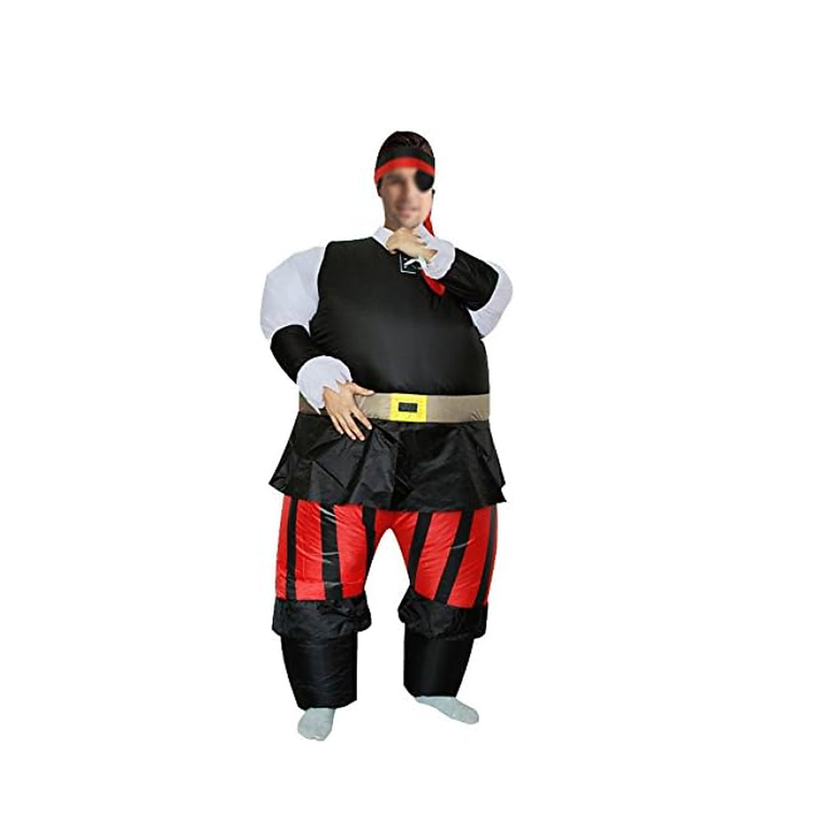 Opblaas Kostuum Piraat Onesize