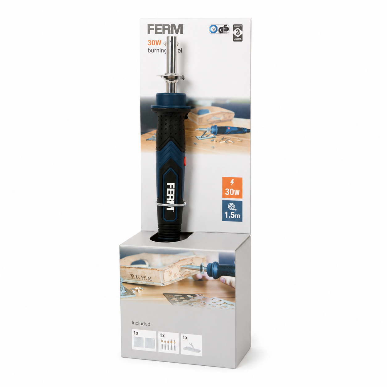 FERM 30W houtbrander