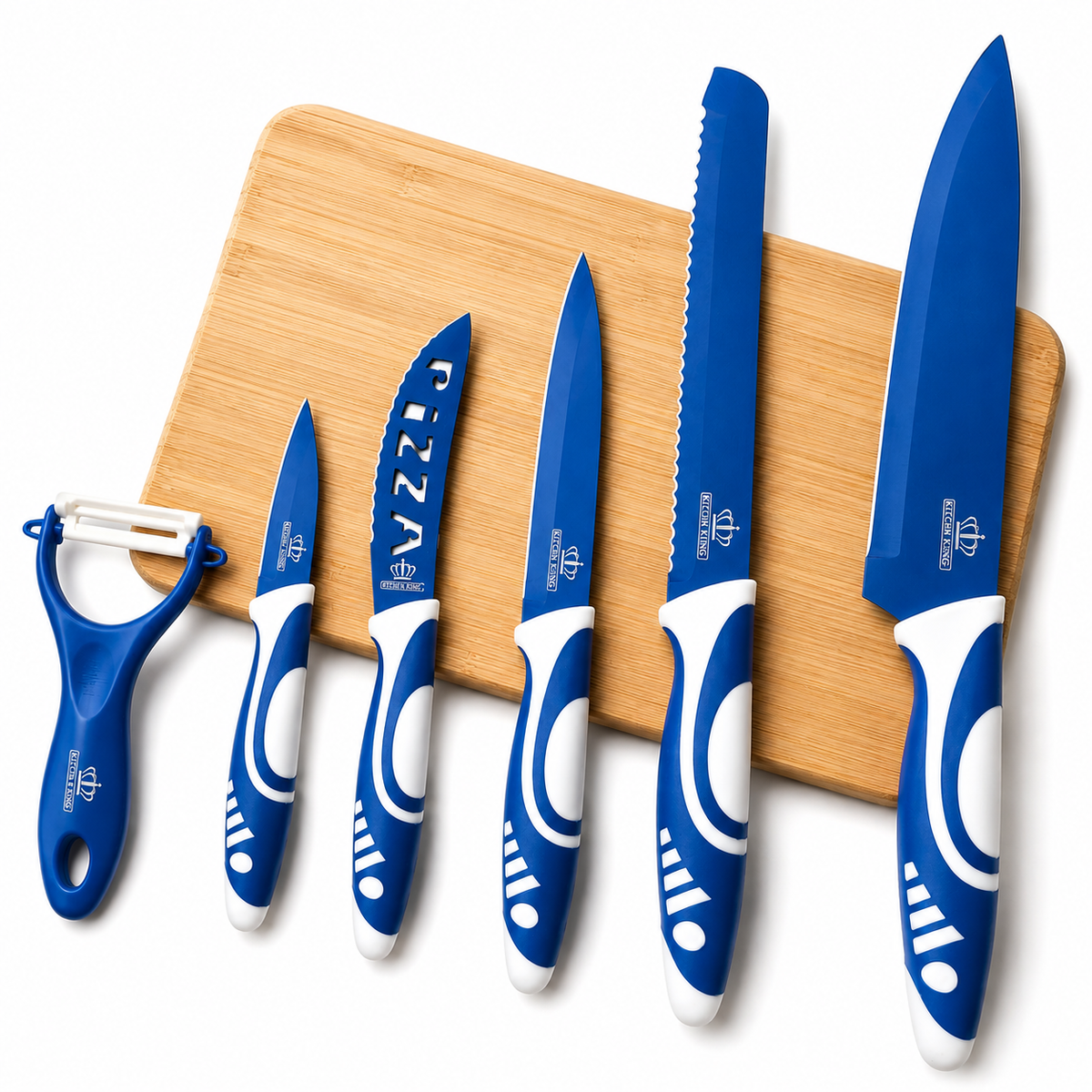 Royal Swiss - Messenset - 6-delige - Blauw