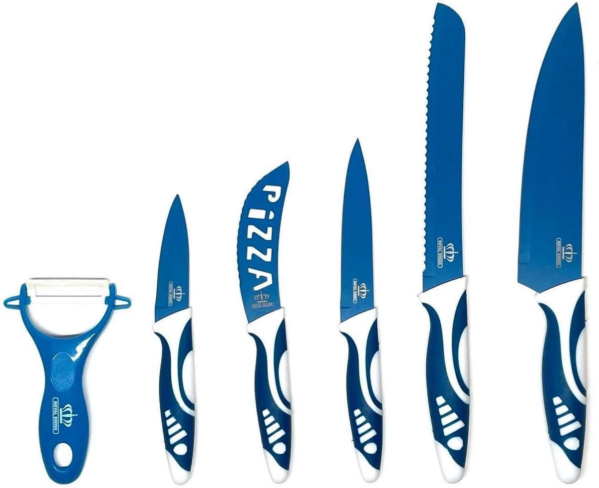 Royal Swiss - Messenset - 6-delige - Blauw
