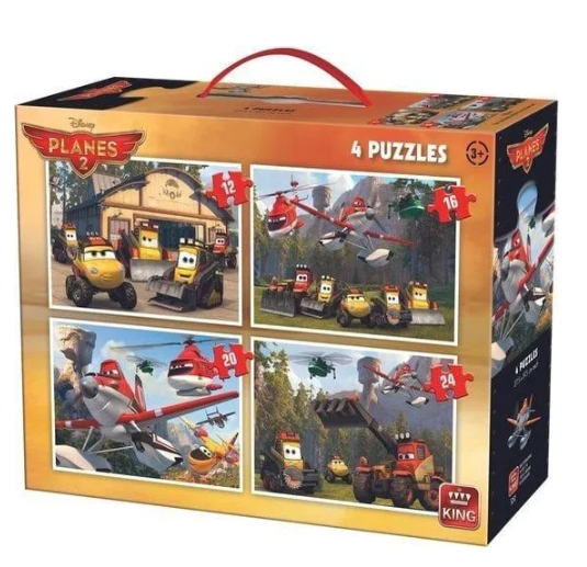Disney Puzzel 4-in-1 Planes 2
