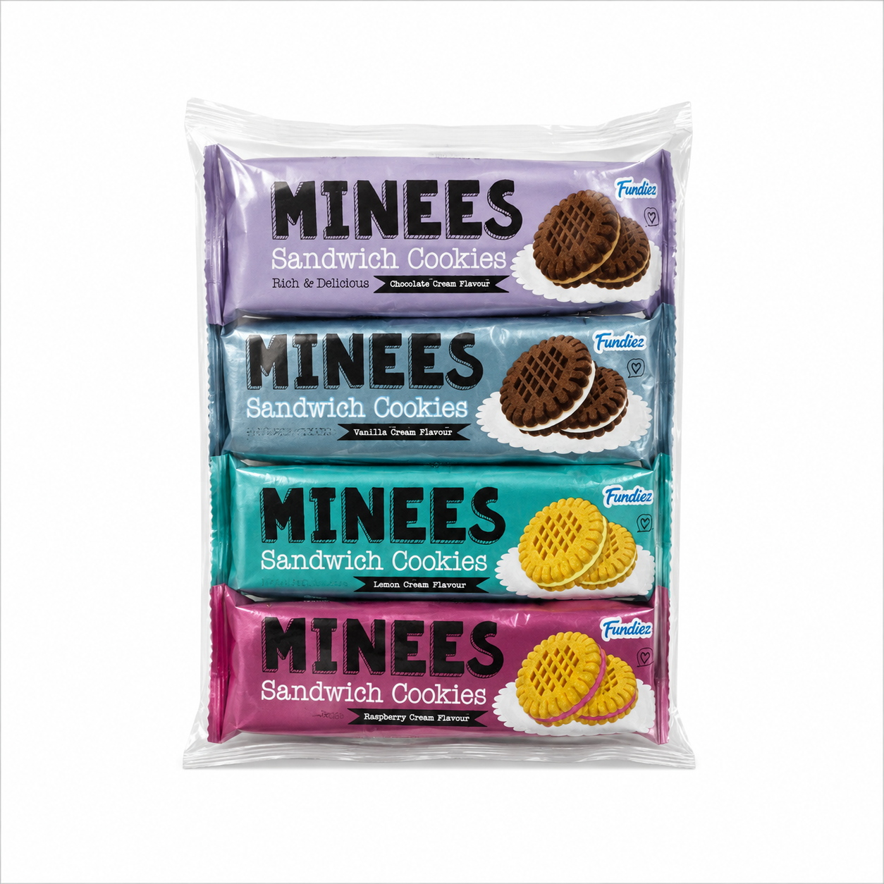 Minees sandwich cookies 24x 30x8g