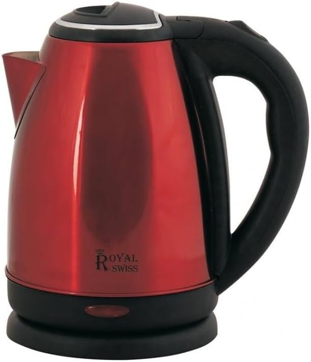 Royal Swiss - Waterketel 1500w -Rood