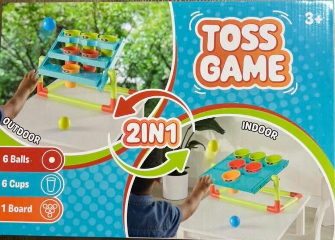 TOSS GAME bekergooispel