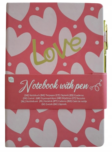 Notitieboek A5 LOVE