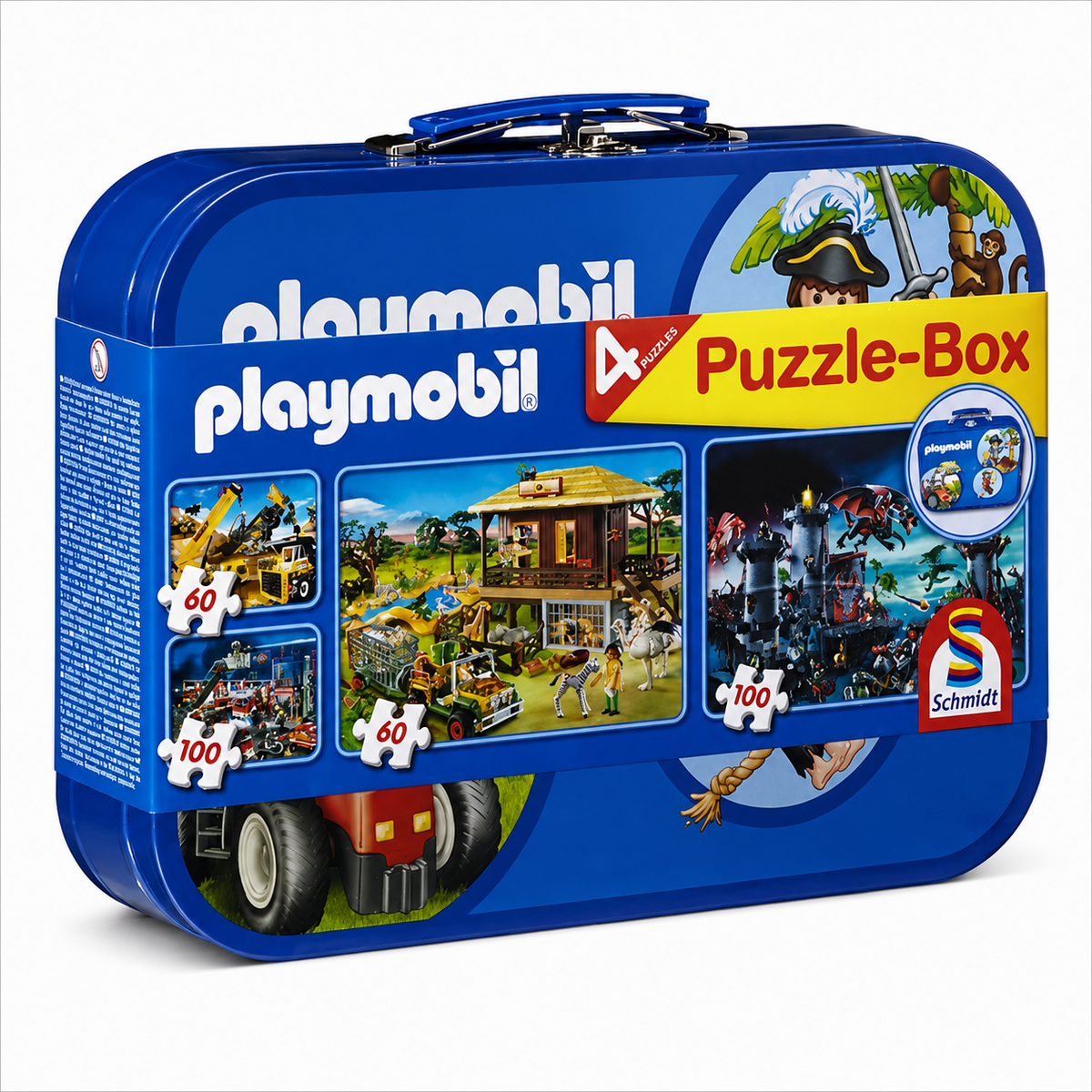 Playmobil Puzzle-Box 100 delig in metalen koffer