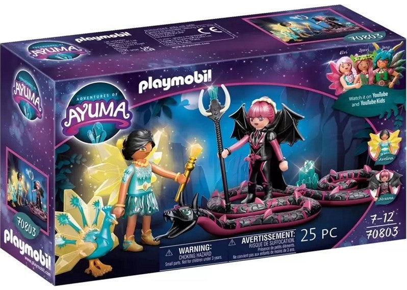 Playmobil Adventures of Ayuma Crystal Fairy + Bat Fairy